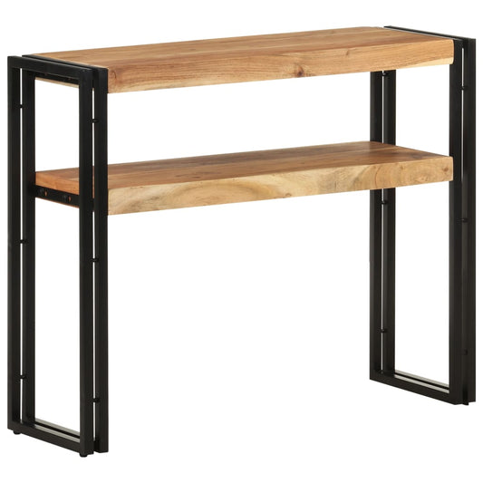 Wandtafel 90x30x75 cm massief acaciahout is nu te koop bij PeponiXL, paradijselijk wonen!