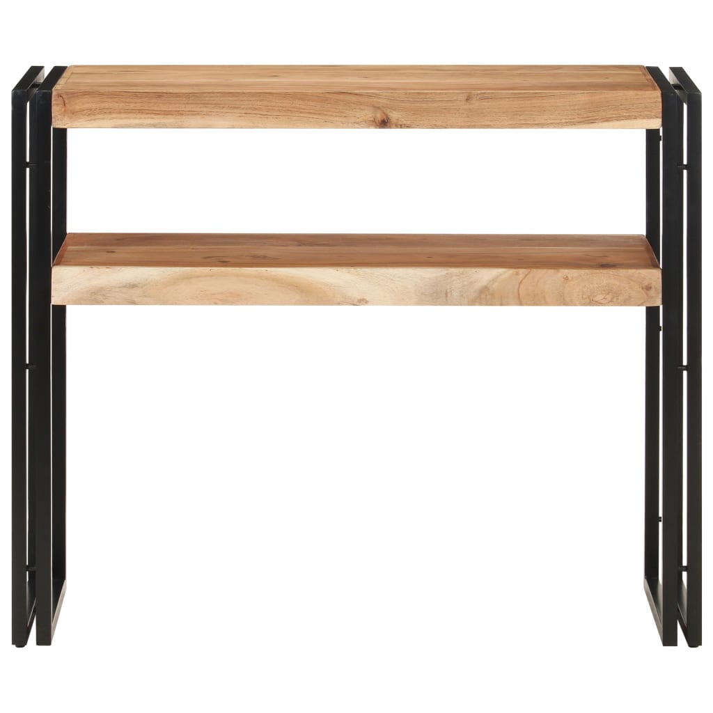 Wandtafel 90x30x75 cm massief acaciahout is nu te koop bij PeponiXL, paradijselijk wonen!