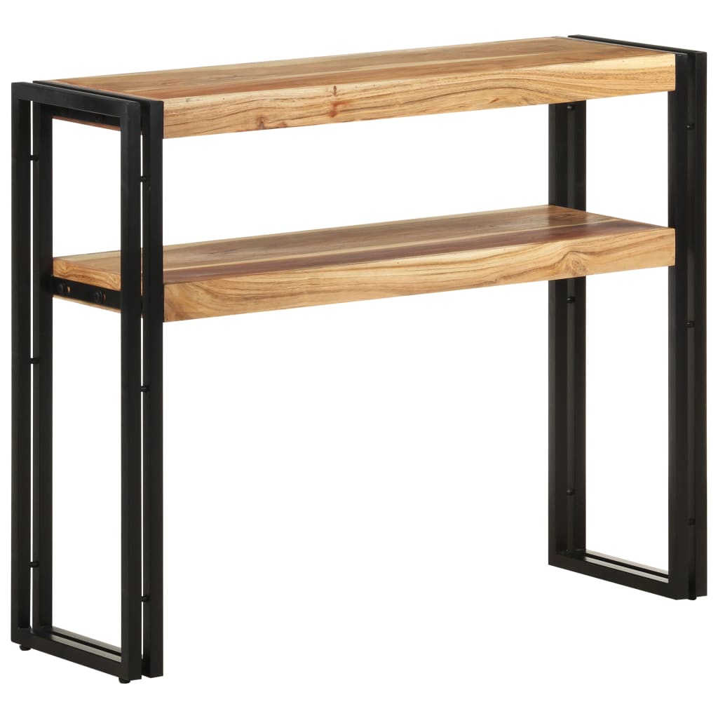 Wandtafel 90x30x75 cm massief acaciahout is nu te koop bij PeponiXL, paradijselijk wonen!