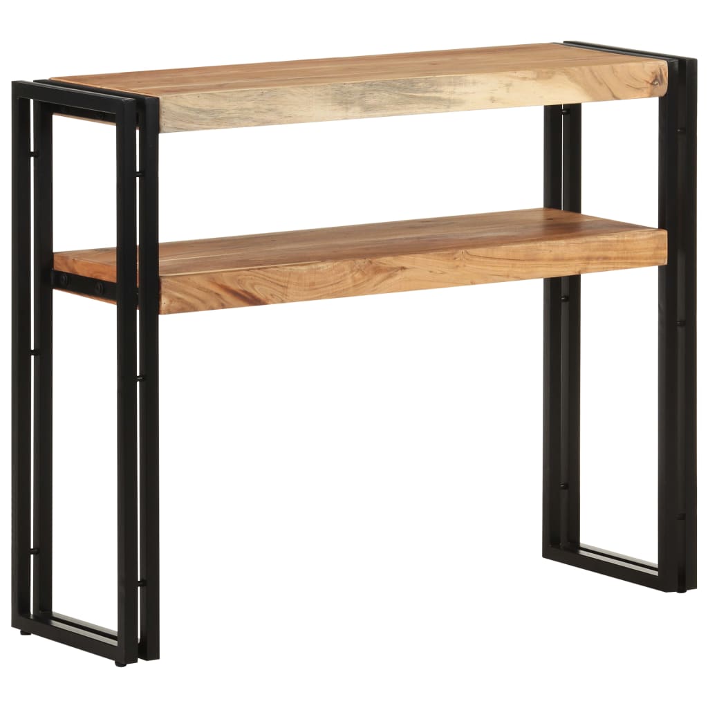 Wandtafel 90x30x75 cm massief acaciahout is nu te koop bij PeponiXL, paradijselijk wonen!
