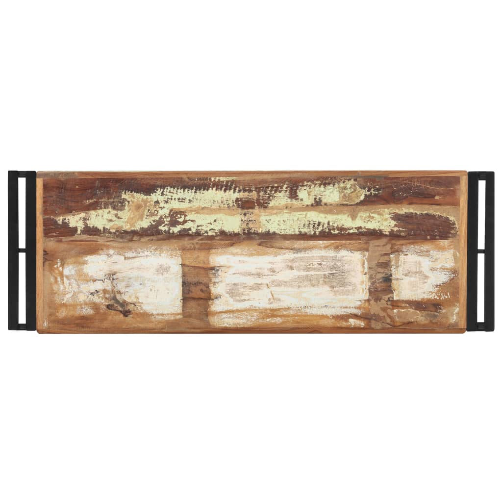 Wandtafel 90x30x75 cm massief gerecycled hout is nu te koop bij PeponiXL, paradijselijk wonen!