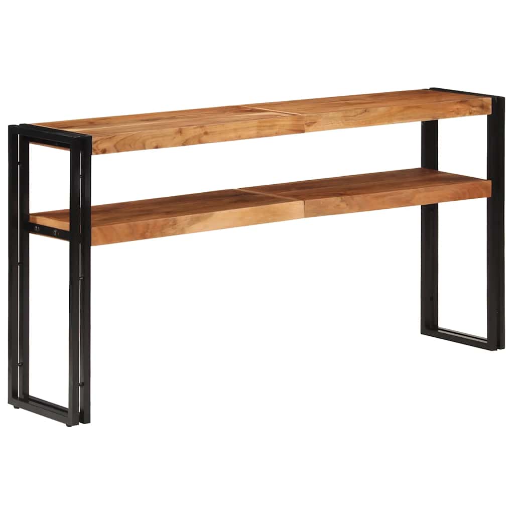 Wandtafel 150x30x75 cm massief acaciahout is nu te koop bij PeponiXL, paradijselijk wonen!