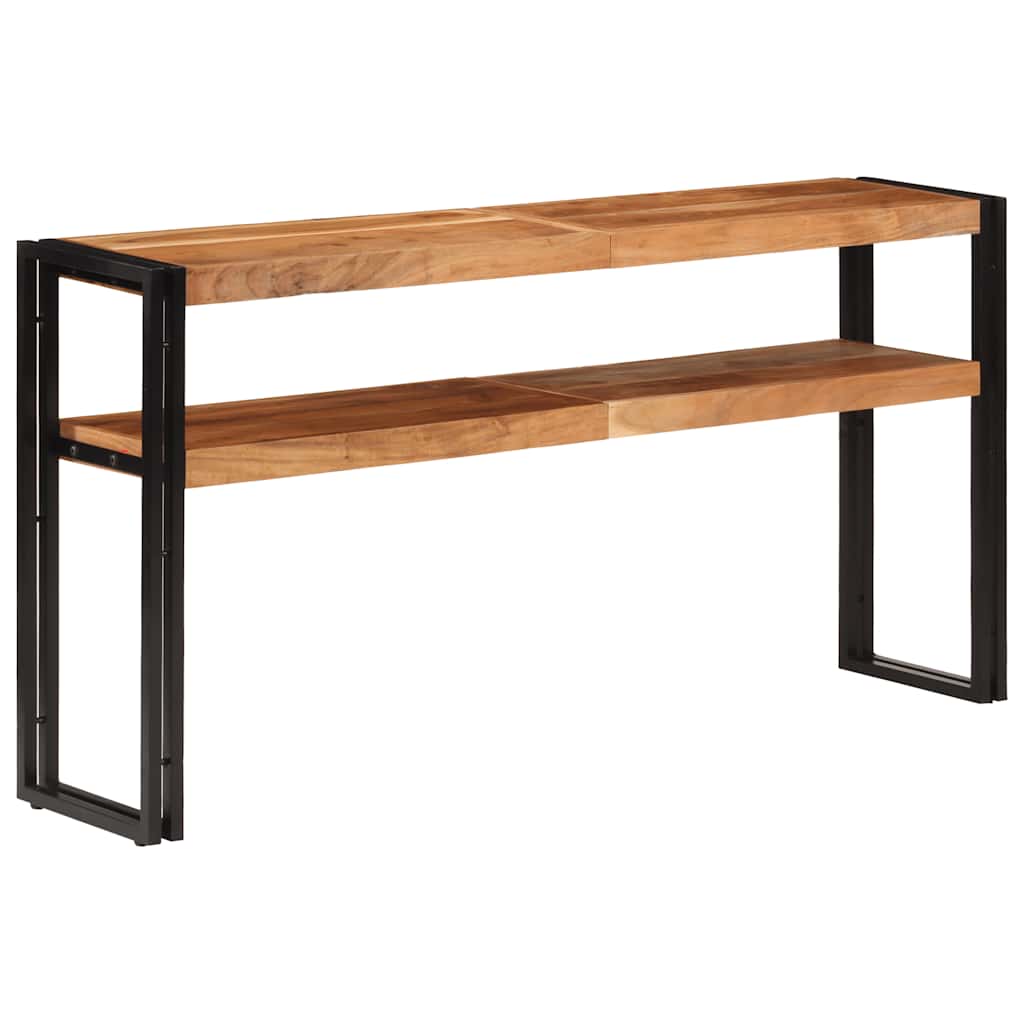 Wandtafel 150x30x75 cm massief acaciahout is nu te koop bij PeponiXL, paradijselijk wonen!