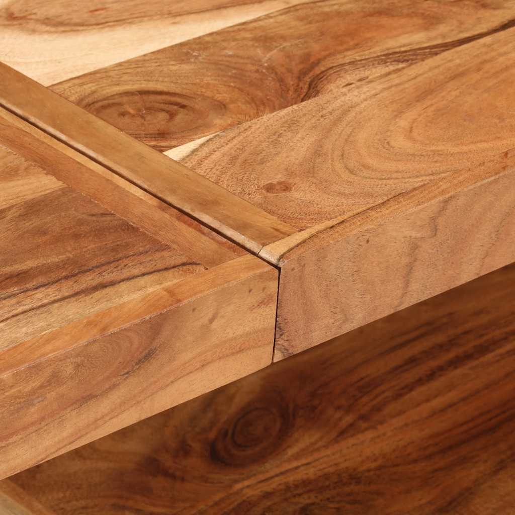 Wandtafel 150x30x75 cm massief acaciahout is nu te koop bij PeponiXL, paradijselijk wonen!