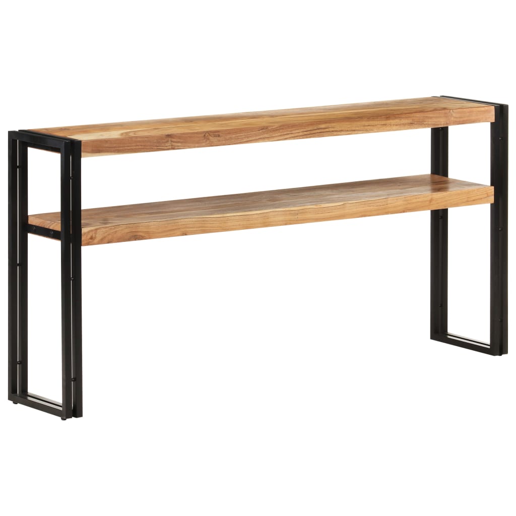 Wandtafel 150x30x75 cm massief acaciahout is nu te koop bij PeponiXL, paradijselijk wonen!
