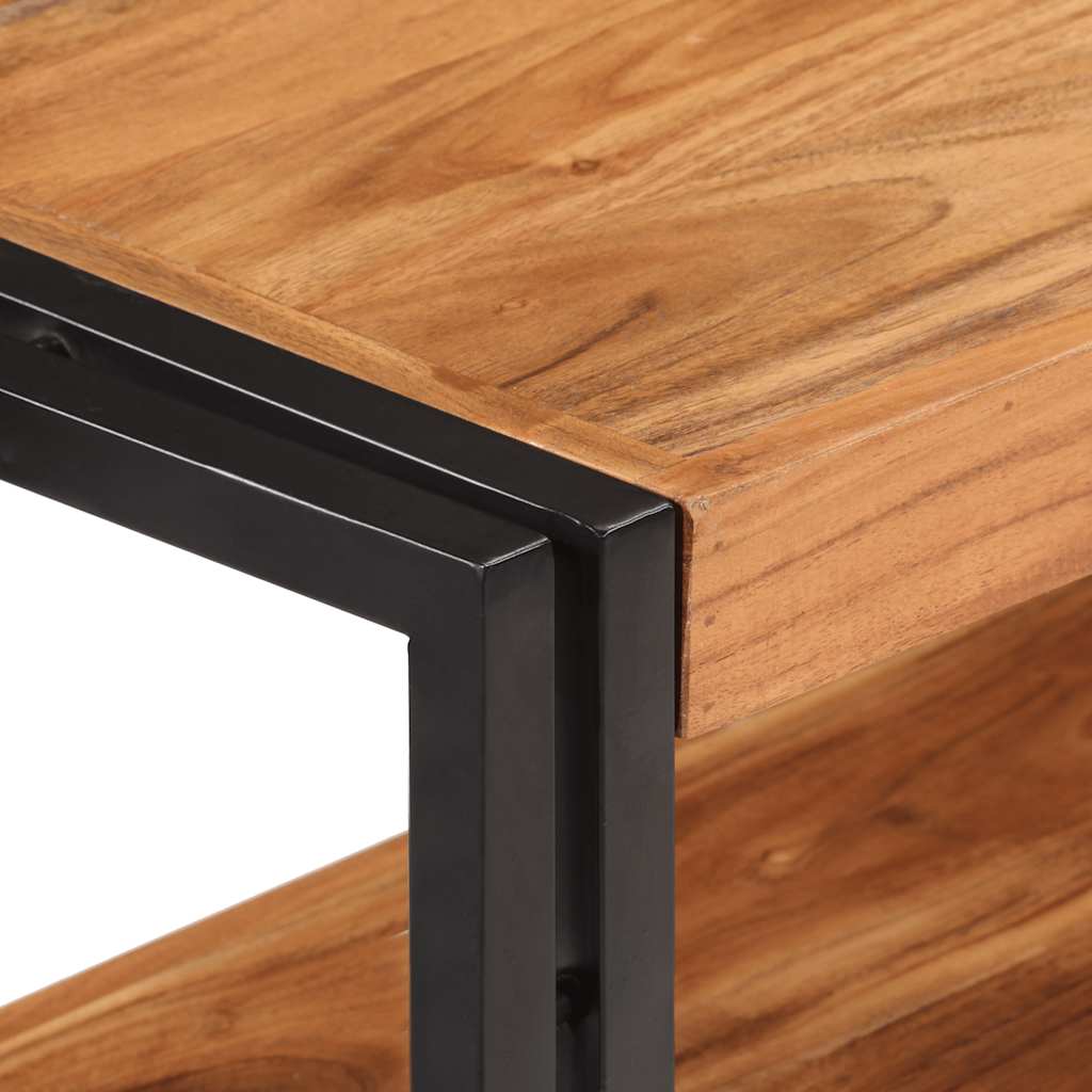 Wandtafel 150x30x75 cm massief acaciahout is nu te koop bij PeponiXL, paradijselijk wonen!