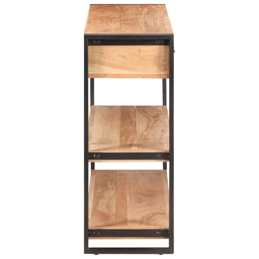 Dressoir 120x30x75 cm massief acaciahout is nu te koop bij PeponiXL, paradijselijk wonen!