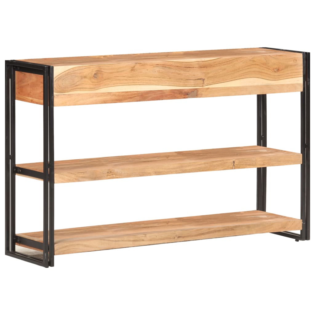 Dressoir 120x30x75 cm massief acaciahout is nu te koop bij PeponiXL, paradijselijk wonen!