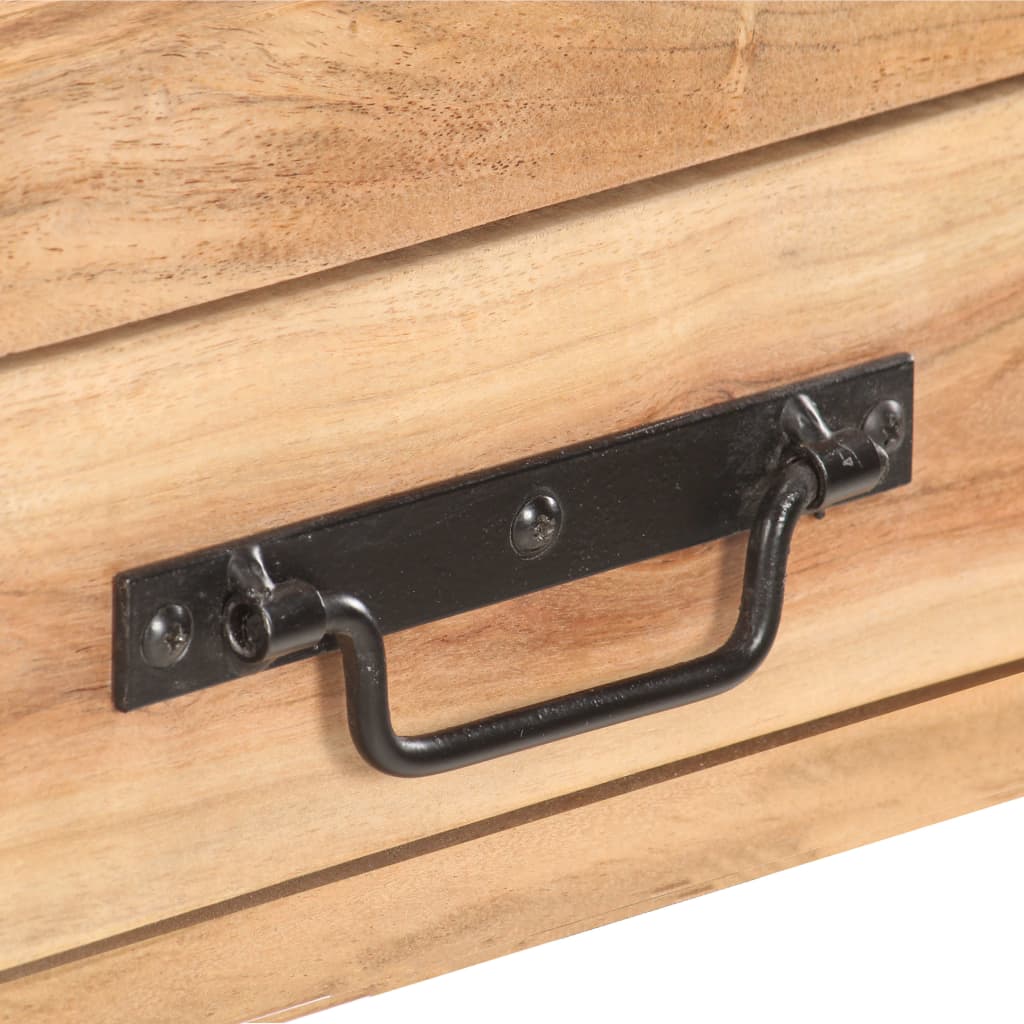 Dressoir 120x30x75 cm massief acaciahout is nu te koop bij PeponiXL, paradijselijk wonen!