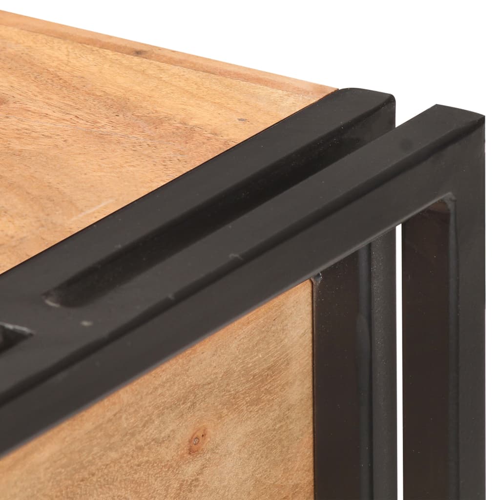 Dressoir 120x30x75 cm massief acaciahout is nu te koop bij PeponiXL, paradijselijk wonen!