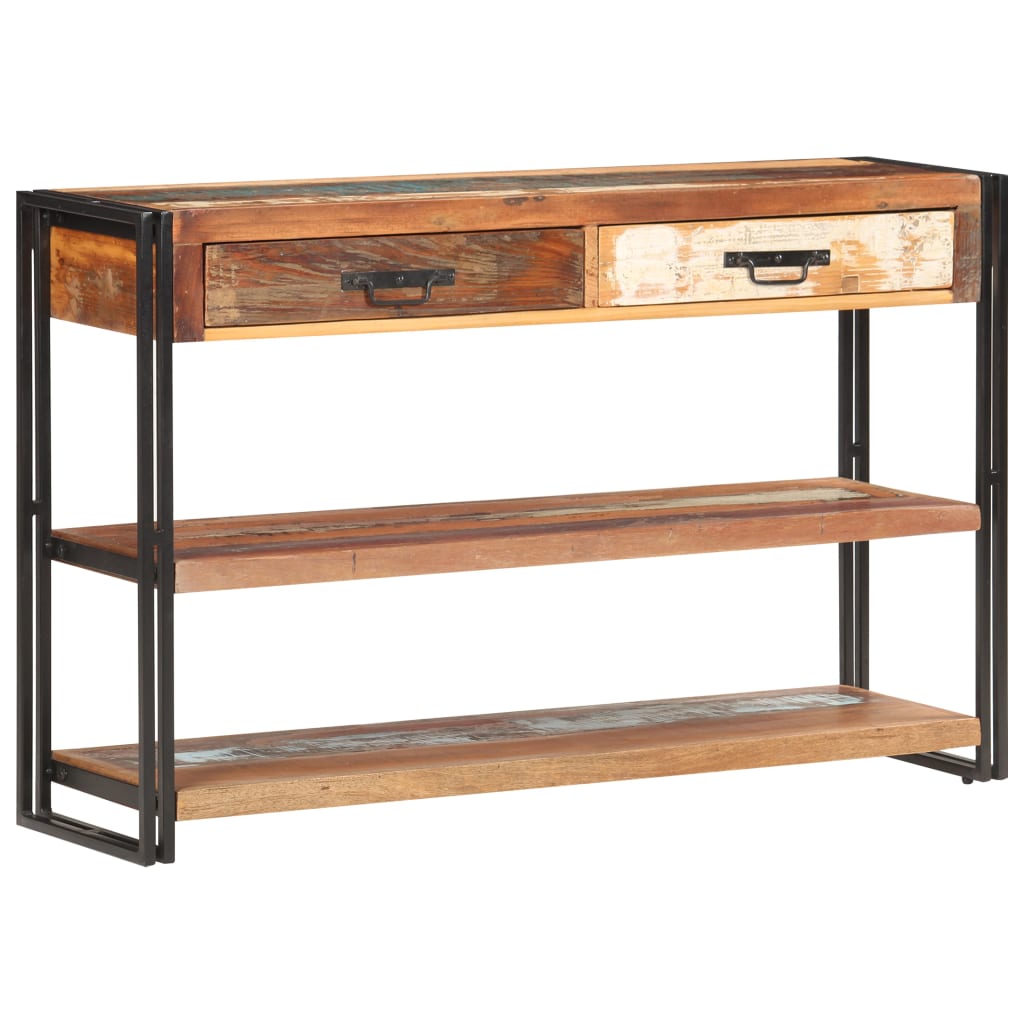 Dressoir 120x30x75 cm massief gerecycled hout is nu te koop bij PeponiXL, paradijselijk wonen!