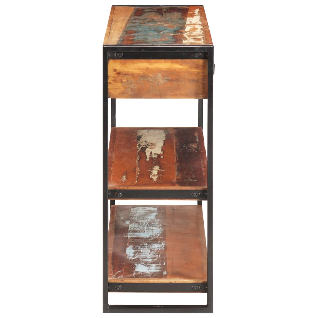 Dressoir 120x30x75 cm massief gerecycled hout is nu te koop bij PeponiXL, paradijselijk wonen!