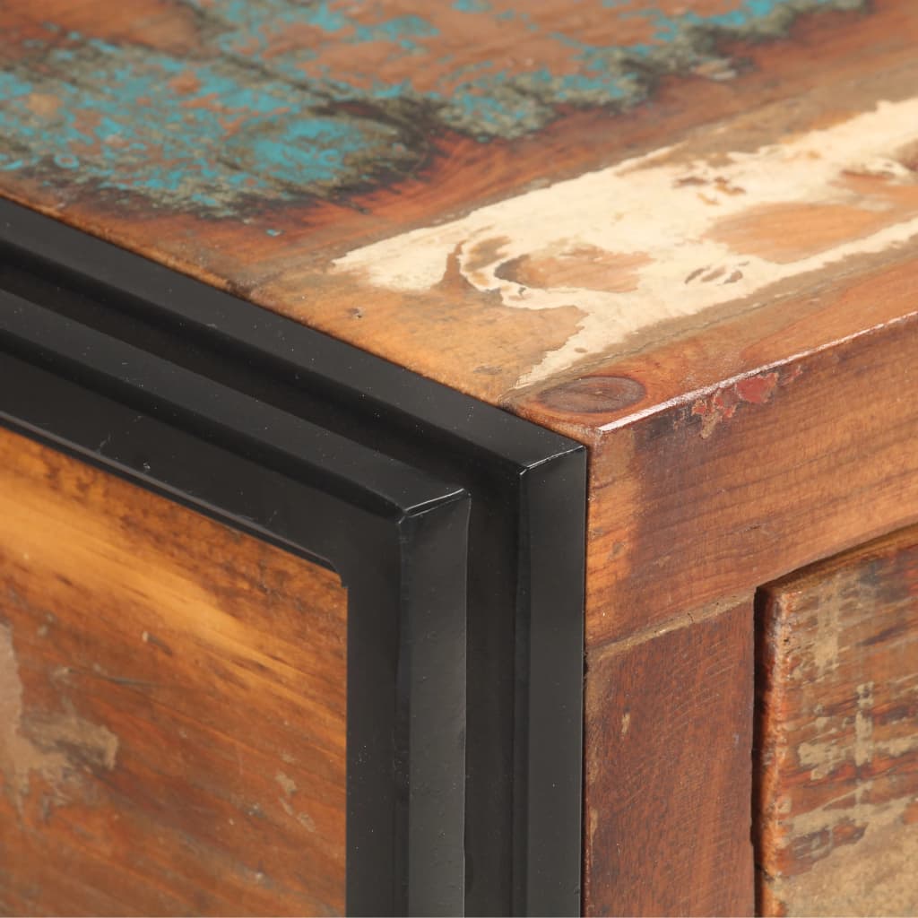 Dressoir 120x30x75 cm massief gerecycled hout is nu te koop bij PeponiXL, paradijselijk wonen!