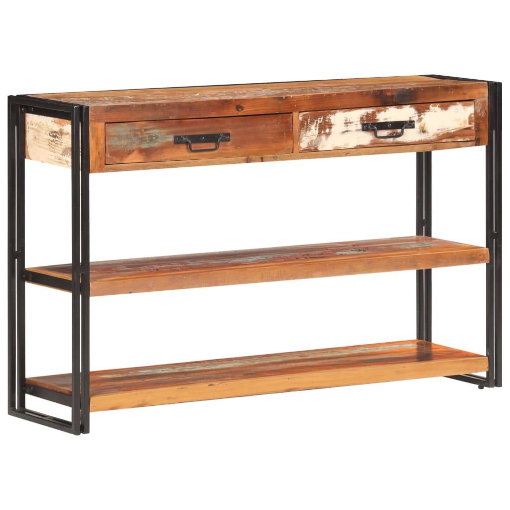 Dressoir 120x30x75 cm massief gerecycled hout is nu te koop bij PeponiXL, paradijselijk wonen!