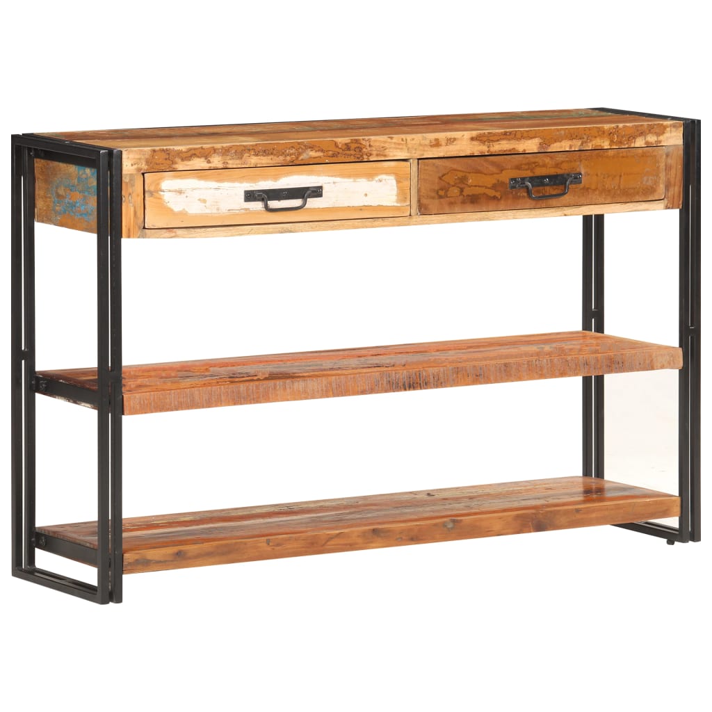 Dressoir 120x30x75 cm massief gerecycled hout is nu te koop bij PeponiXL, paradijselijk wonen!