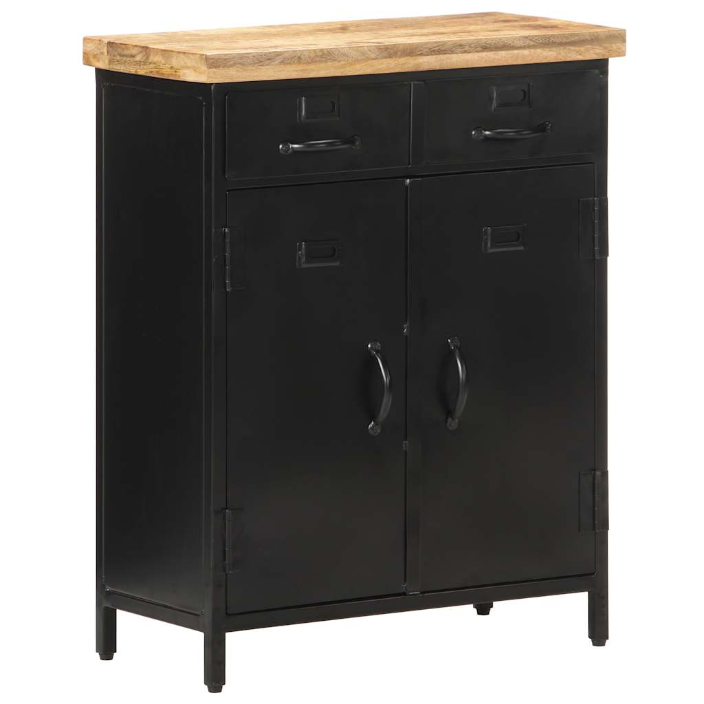 Dressoir 60x30x76 cm ruw mangohout is nu te koop bij PeponiXL, paradijselijk wonen!