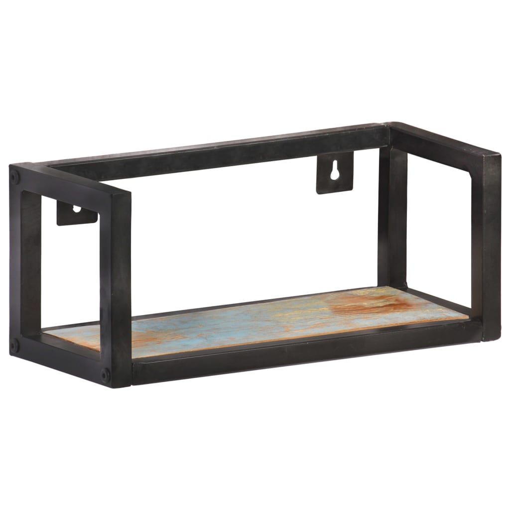 Wandschappen 2 st 40 cm massief gerecycled hout is nu te koop bij PeponiXL, paradijselijk wonen!