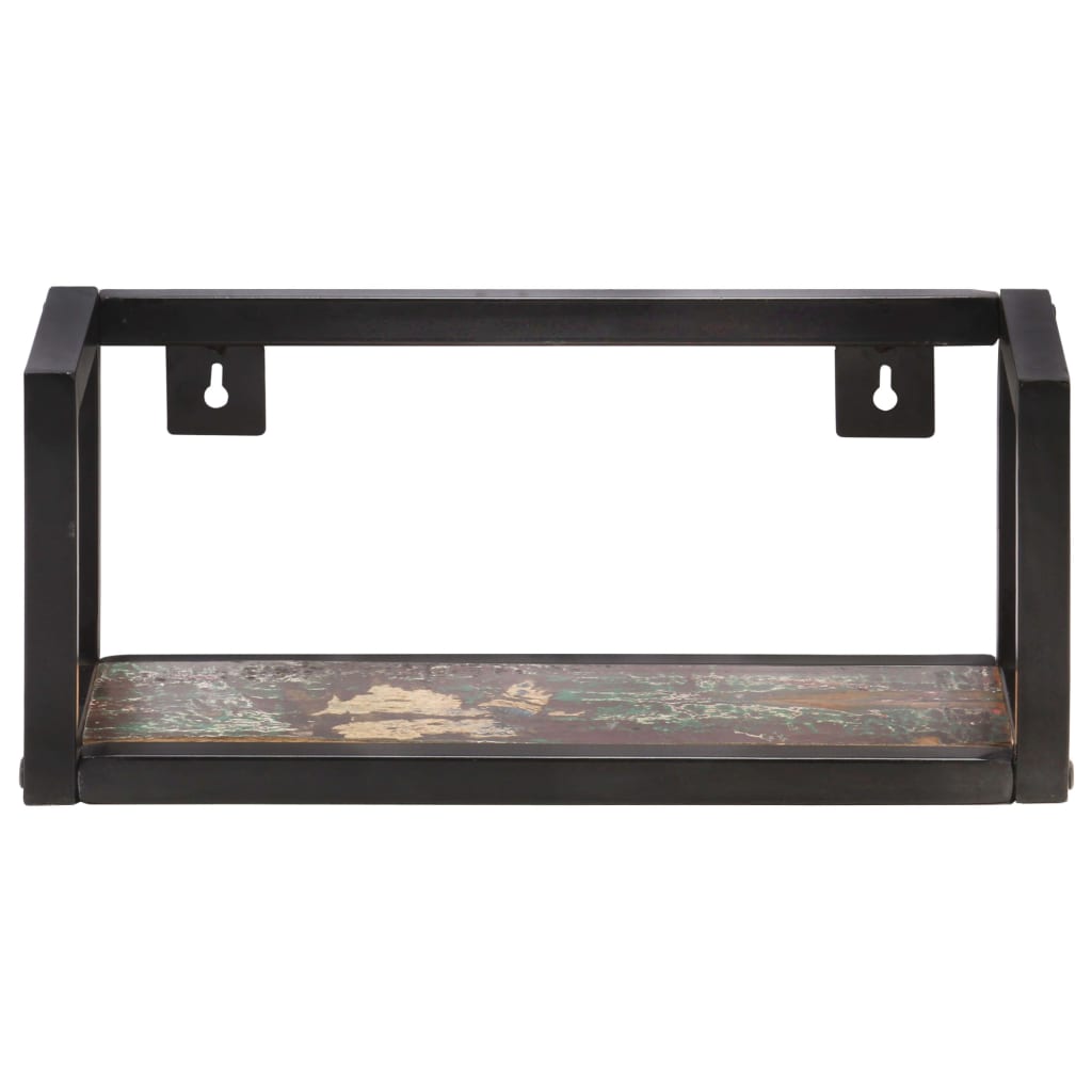 Wandschappen 2 st 40 cm massief gerecycled hout is nu te koop bij PeponiXL, paradijselijk wonen!