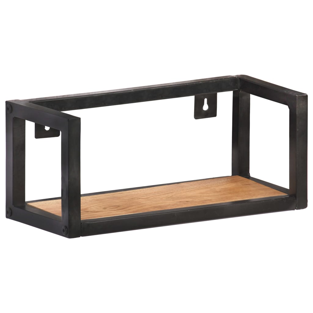 Wandschappen 2 st 40 cm massief acaciahout is nu te koop bij PeponiXL, paradijselijk wonen!