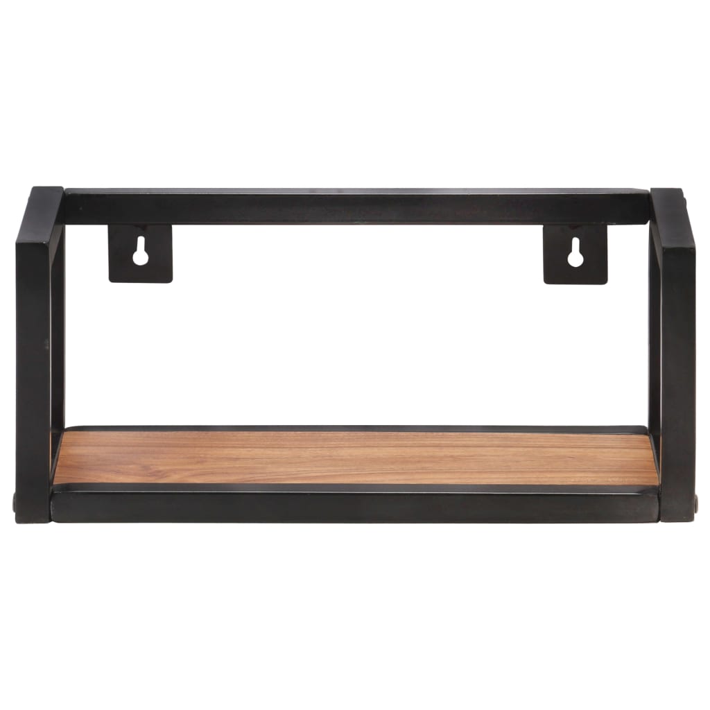 Wandschappen 2 st 40 cm massief acaciahout is nu te koop bij PeponiXL, paradijselijk wonen!