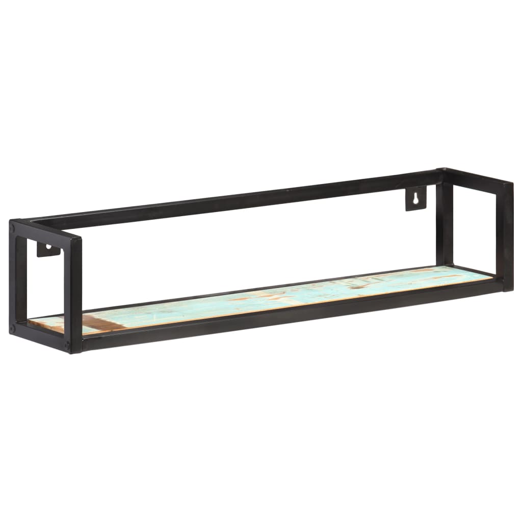 Wandschappen 2 st 80 cm massief gerecycled hout is nu te koop bij PeponiXL, paradijselijk wonen!
