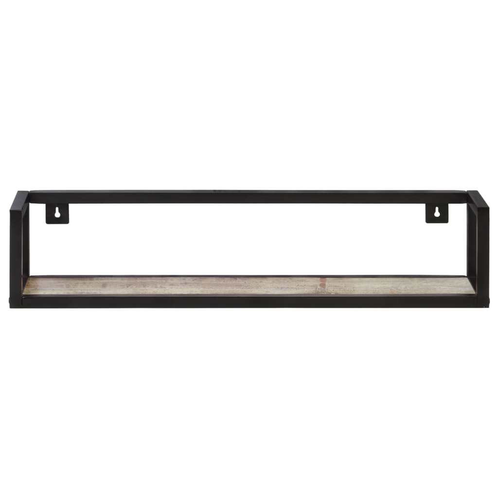 Wandschappen 2 st 80 cm massief gerecycled hout is nu te koop bij PeponiXL, paradijselijk wonen!