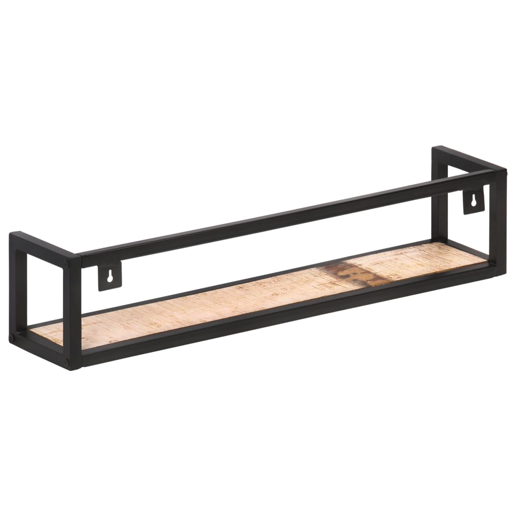 Wandschappen 2 st 80 cm massief gerecycled hout is nu te koop bij PeponiXL, paradijselijk wonen!