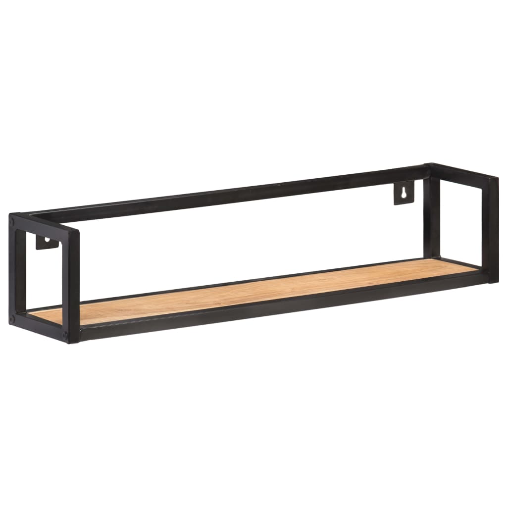 Wandschappen 2 st 80 cm massief acaciahout is nu te koop bij PeponiXL, paradijselijk wonen!