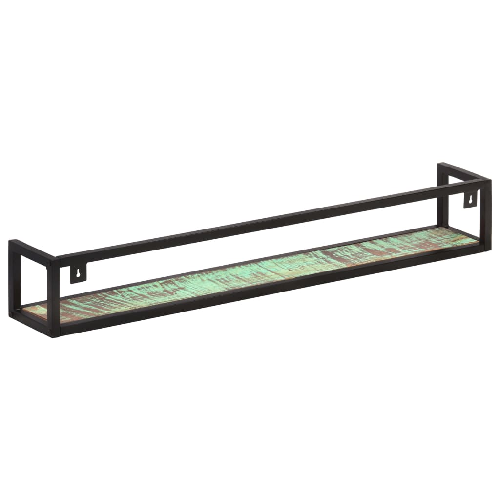 Wandschappen 2 st 120 cm massief gerecycled hout is nu te koop bij PeponiXL, paradijselijk wonen!