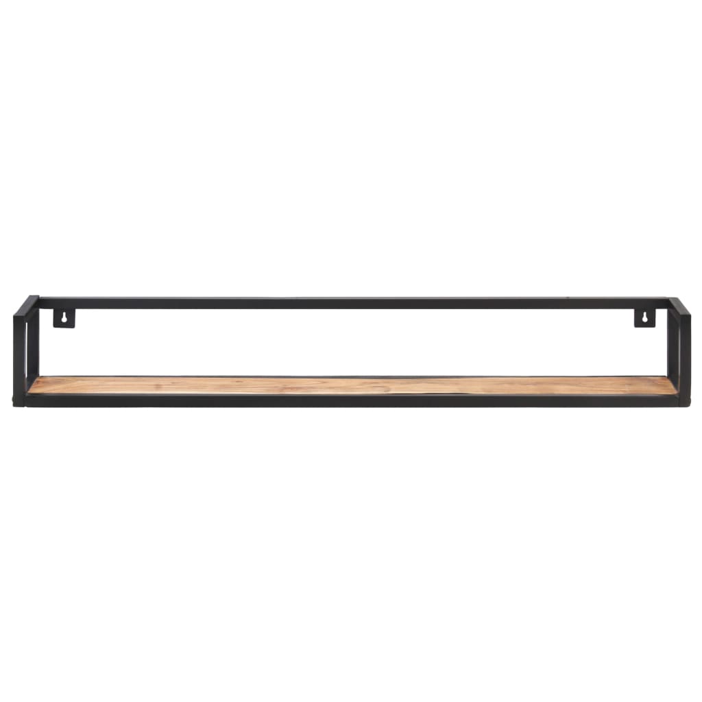 Wandschappen 2 st 120 cm massief acaciahout is nu te koop bij PeponiXL, paradijselijk wonen!
