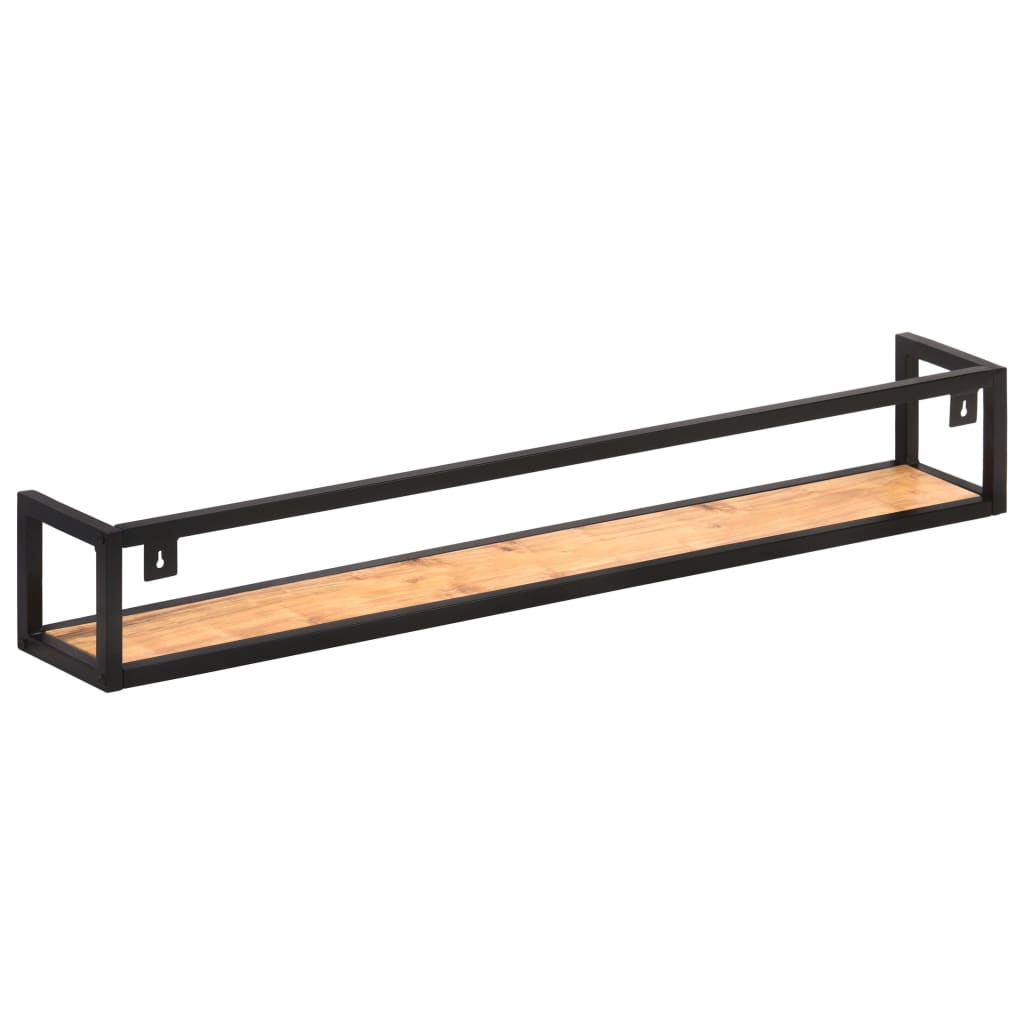 Wandschappen 2 st 120 cm massief acaciahout is nu te koop bij PeponiXL, paradijselijk wonen!
