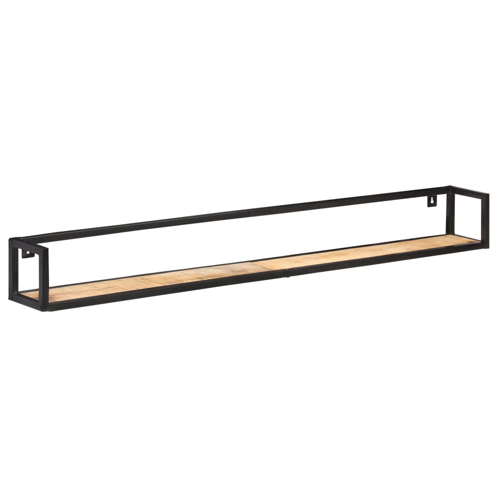 Wandschappen 2 st 160 cm ruw mangohout is nu te koop bij PeponiXL, paradijselijk wonen!