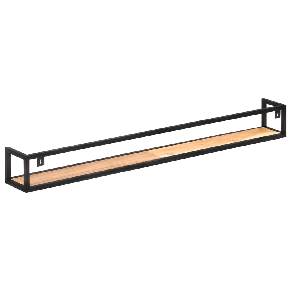 Wandschappen 2 st 160 cm massief acaciahout is nu te koop bij PeponiXL, paradijselijk wonen!