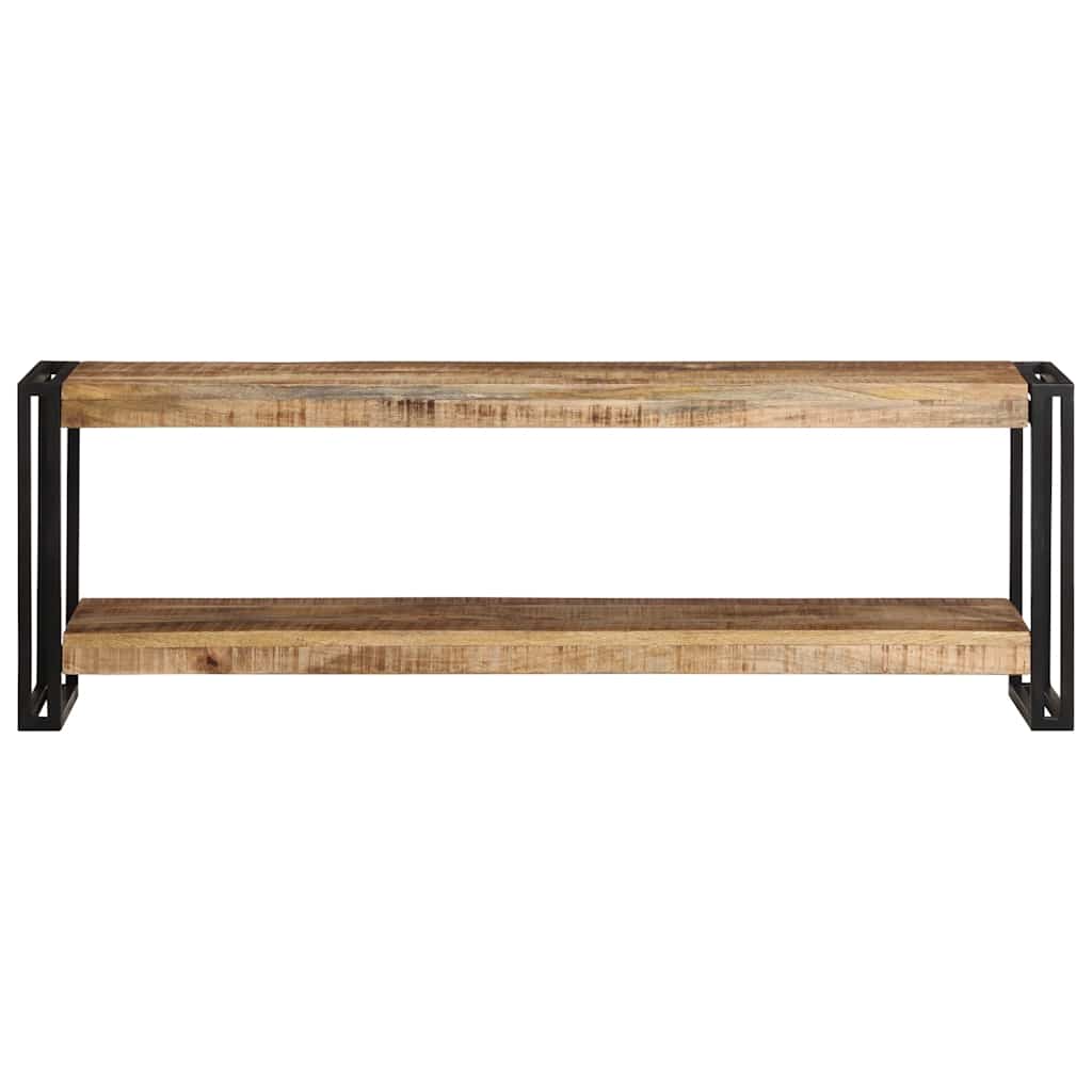 Tv-meubel 120x30x40 cm ruw mangohout is nu te koop bij PeponiXL, paradijselijk wonen!