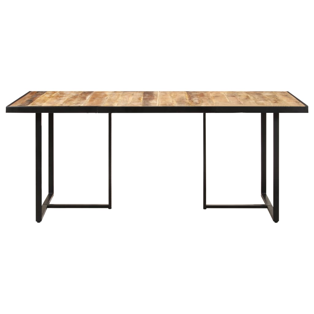 Eettafel 160 cm ruw mangohout is nu te koop bij PeponiXL, paradijselijk wonen!