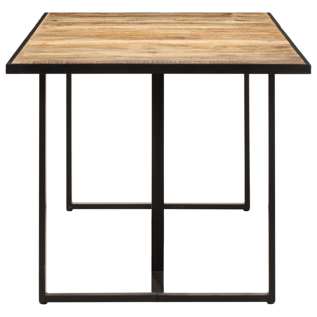 Eettafel 160 cm ruw mangohout is nu te koop bij PeponiXL, paradijselijk wonen!