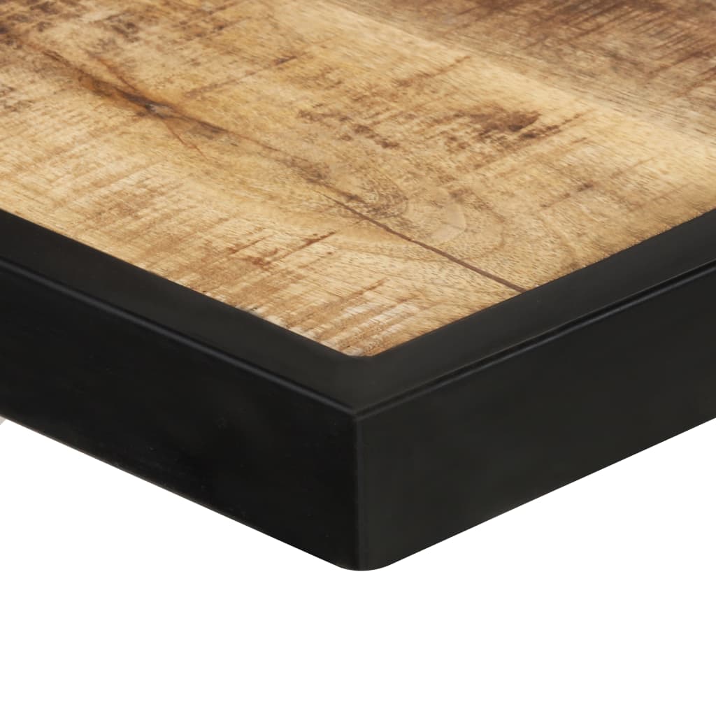 Eettafel 160 cm ruw mangohout is nu te koop bij PeponiXL, paradijselijk wonen!