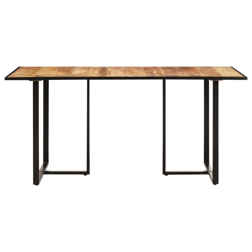 Eettafel 200 cm ruw mangohout is nu te koop bij PeponiXL, paradijselijk wonen!