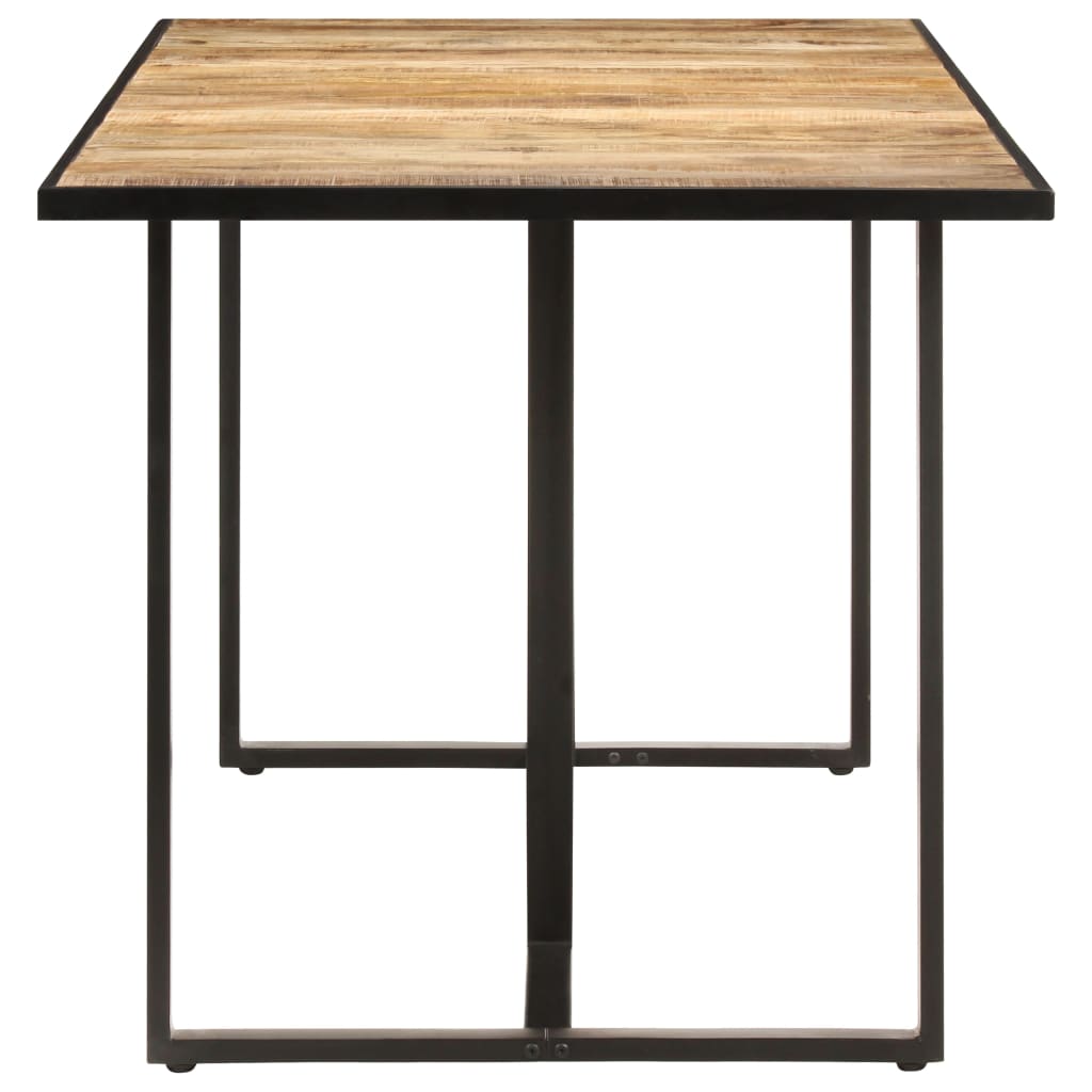 Eettafel 200 cm ruw mangohout is nu te koop bij PeponiXL, paradijselijk wonen!