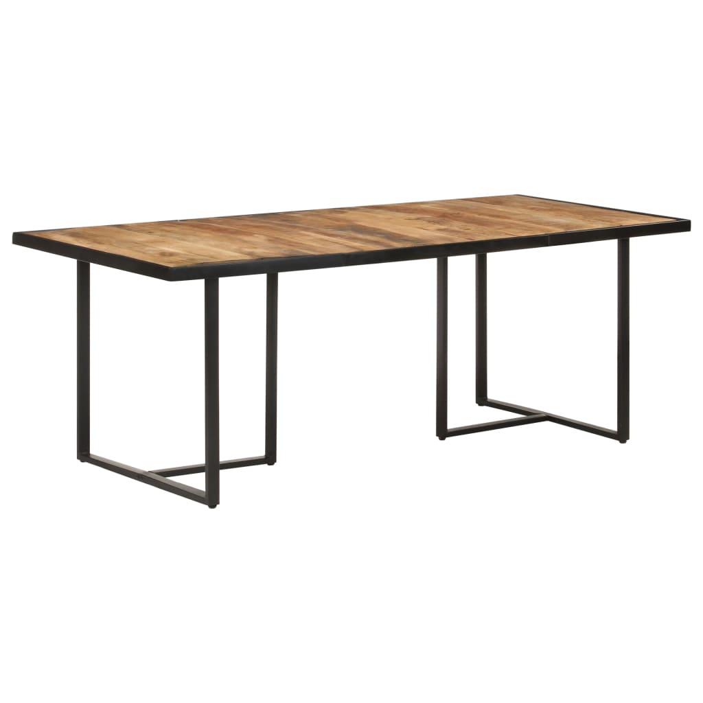 Eettafel 200 cm ruw mangohout is nu te koop bij PeponiXL, paradijselijk wonen!