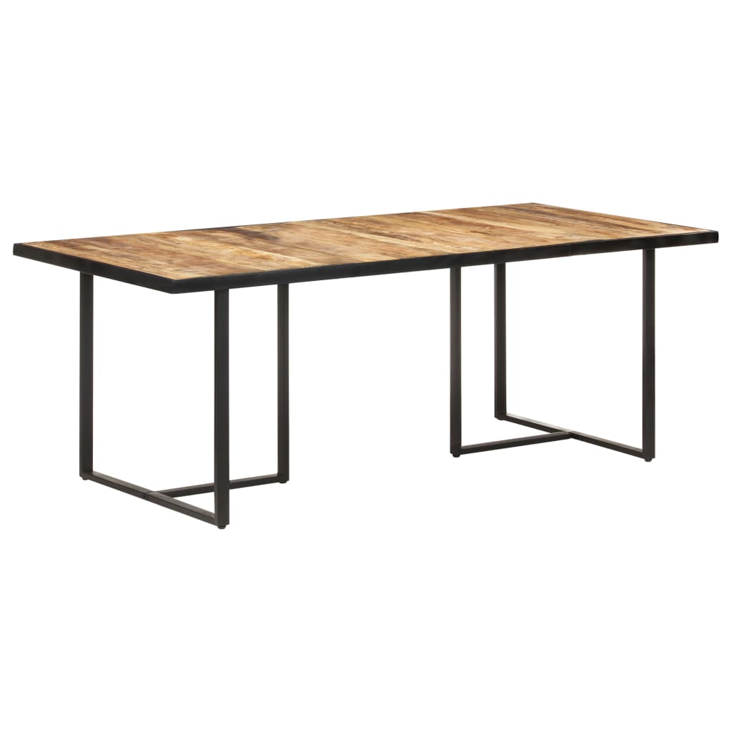 Eettafel 200 cm ruw mangohout is nu te koop bij PeponiXL, paradijselijk wonen!
