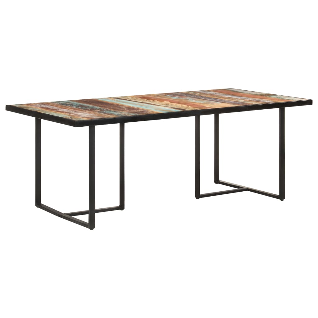 Eettafel 200 cm massief gerecycled hout is nu te koop bij PeponiXL, paradijselijk wonen!