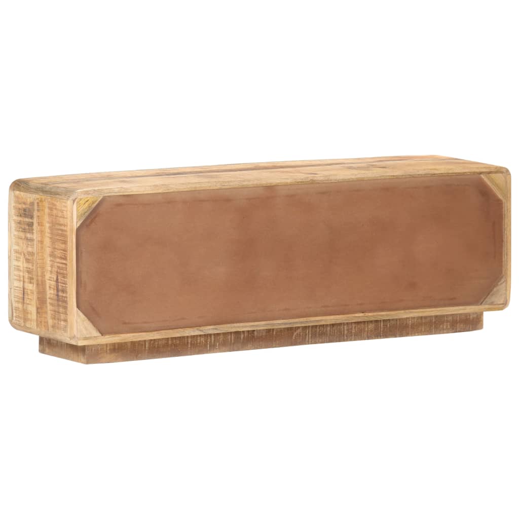 Tv-meubel 120x30x40 cm ruw mangohout is nu te koop bij PeponiXL, paradijselijk wonen!