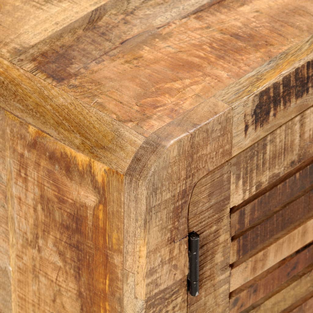 Tv-meubel 120x30x40 cm ruw mangohout is nu te koop bij PeponiXL, paradijselijk wonen!
