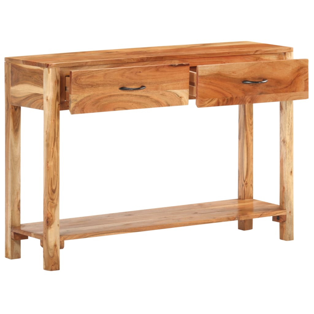 Dressoir 110x30x75 cm massief acaciahout is nu te koop bij PeponiXL, paradijselijk wonen!