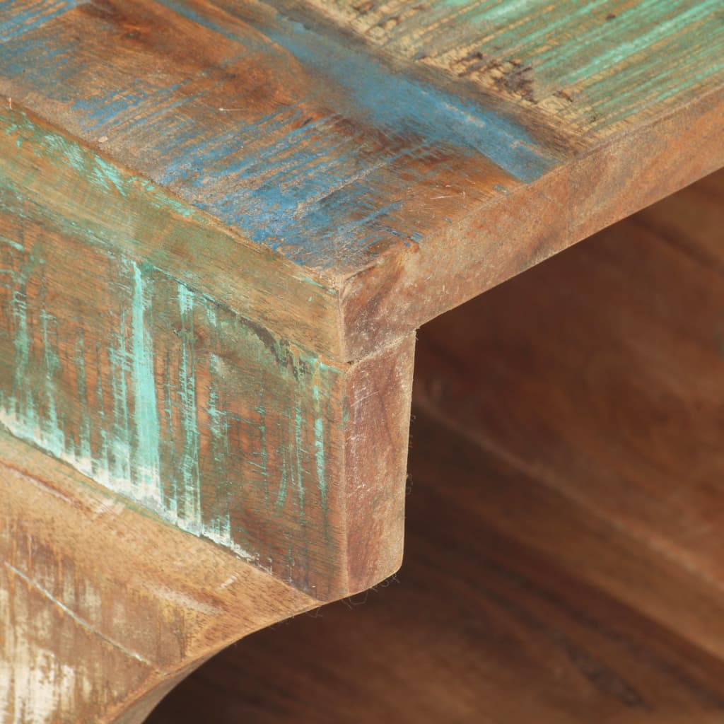 Wandfietsenrek 35x25x25 cm massief gerecycled hout is nu te koop bij PeponiXL, paradijselijk wonen!