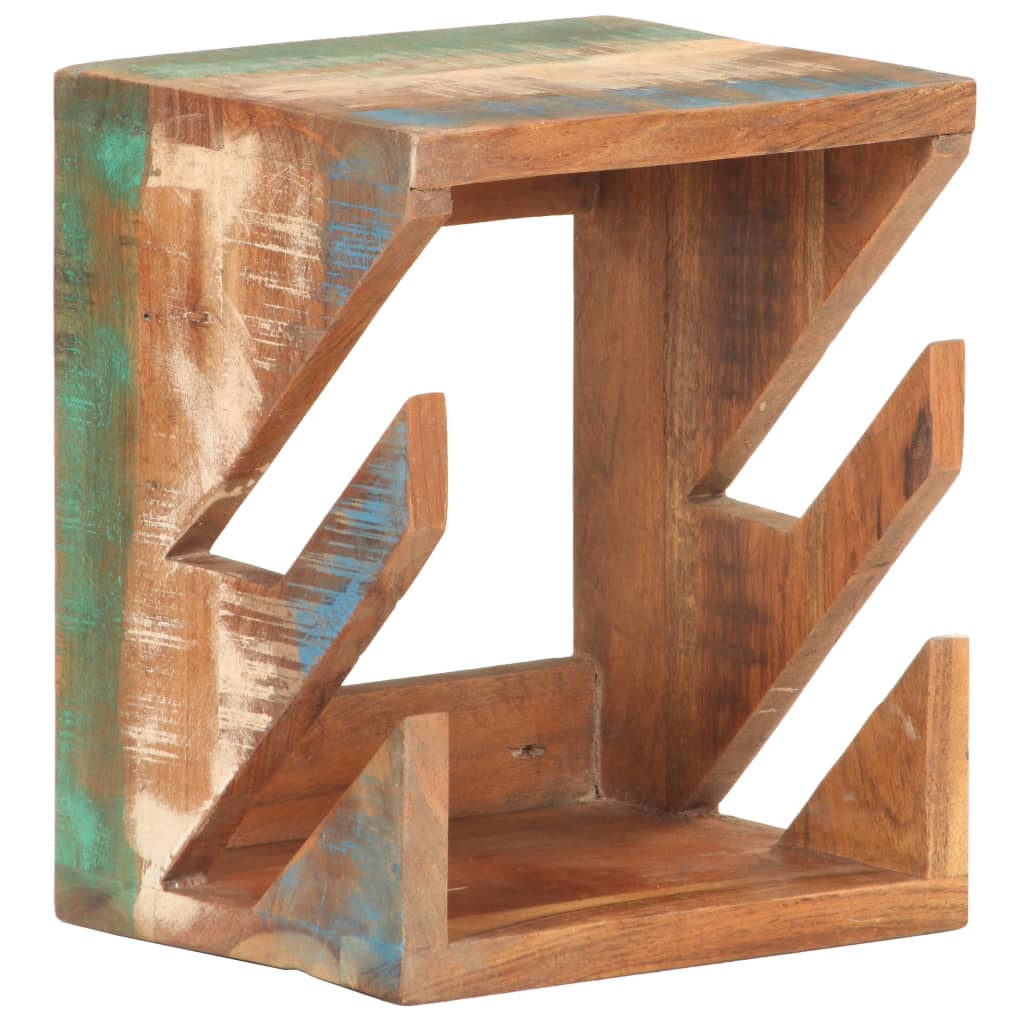 Wandskateboardhouder 25x20x30 cm massief gerecycled hout is nu te koop bij PeponiXL, paradijselijk wonen!