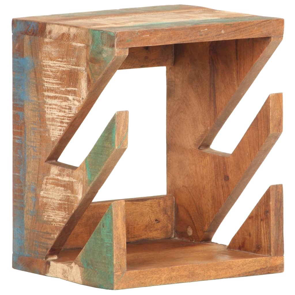 Wandskateboardhouder 25x20x30 cm massief gerecycled hout is nu te koop bij PeponiXL, paradijselijk wonen!