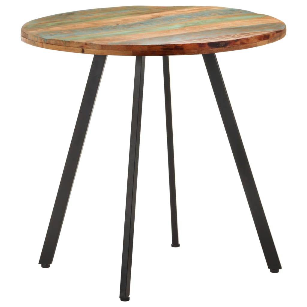 Eettafel 80 cm massief gerecycled hout is nu te koop bij PeponiXL, paradijselijk wonen!