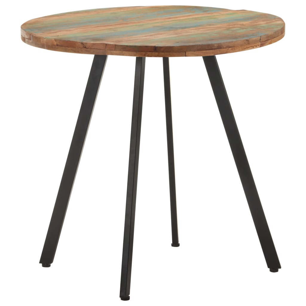 Eettafel 80 cm massief gerecycled hout is nu te koop bij PeponiXL, paradijselijk wonen!